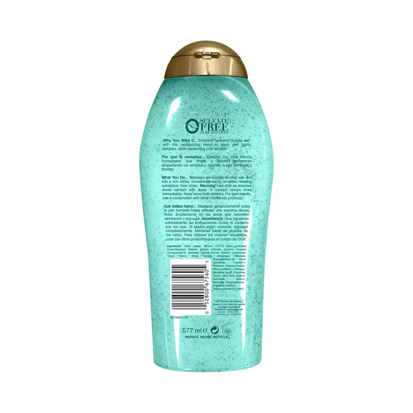 OGX Sea Kelp & Hyaluronic Acid Body Scrub & Wash