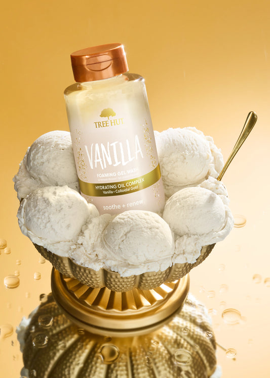 Tree Hut Vanilla Mini Foaming Body Wash