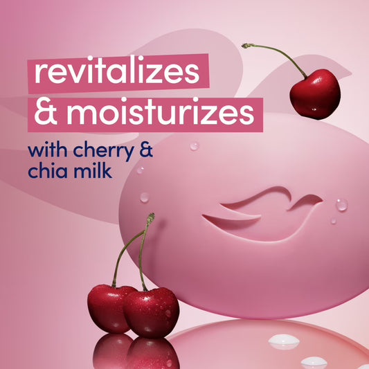 Dove Revitalizante Cherry & Chia Milk Soap Bar