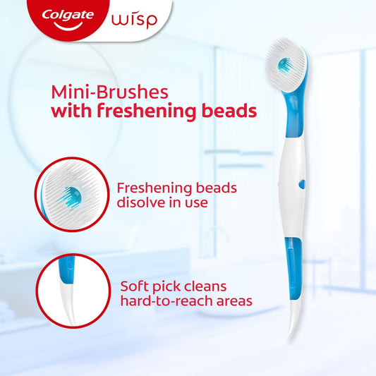 Colegate Wisp Mini Travel Toothbrushes