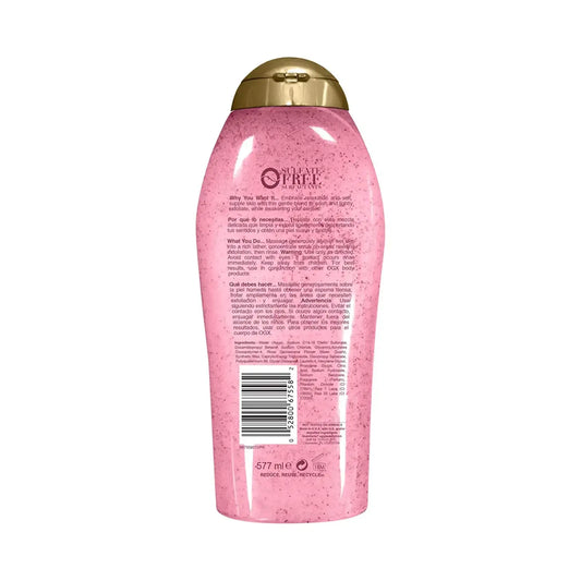 OGX Rose Water & Pink Sea Salt Scrub & Wash
