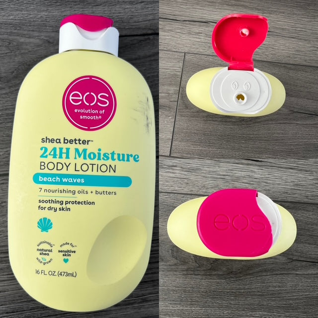 EOS Beach Waves Body Lotion **SLIGHTLY BROKEN LID**