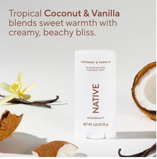 Native Deodorant Stick Coconut & Vanilla