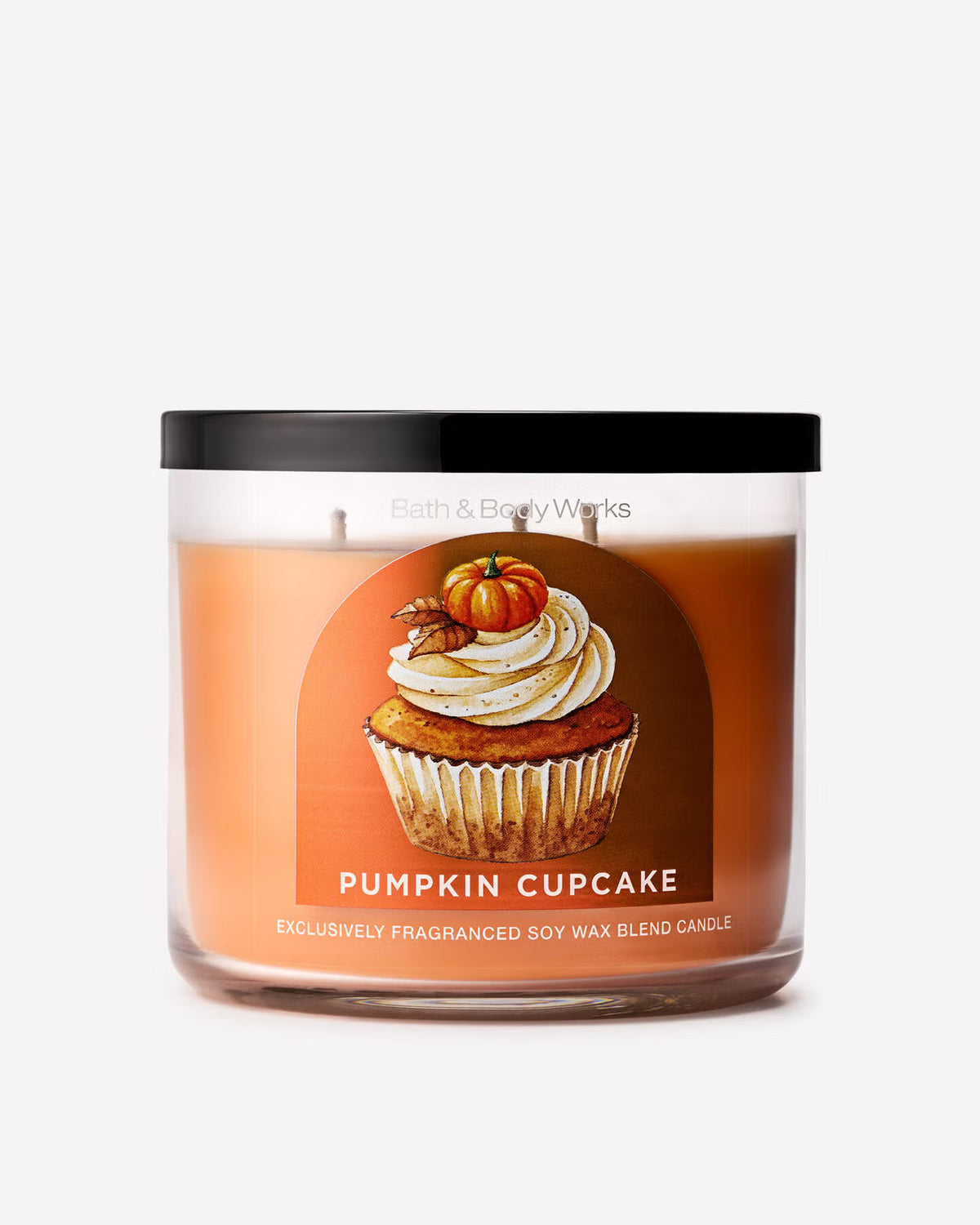 Bath & Body Works Pumpkin Cupcake 3 Wick Candle