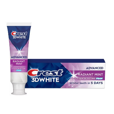 Crest 3D White Advanced Radiant Mint Mini Toothpaste