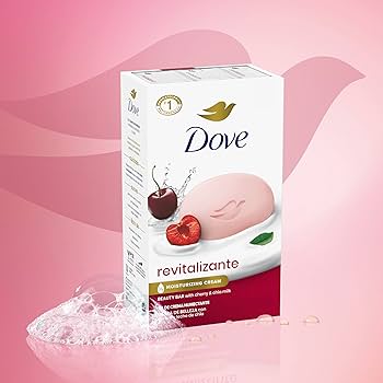 Dove Revitalizante Cherry & Chia Milk Soap Bar