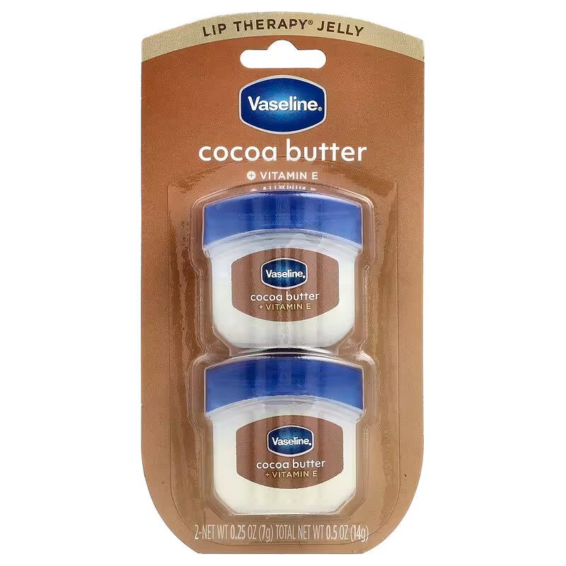 Vaseline Cocoa Butter Mini Lip Balm (2 Pack)