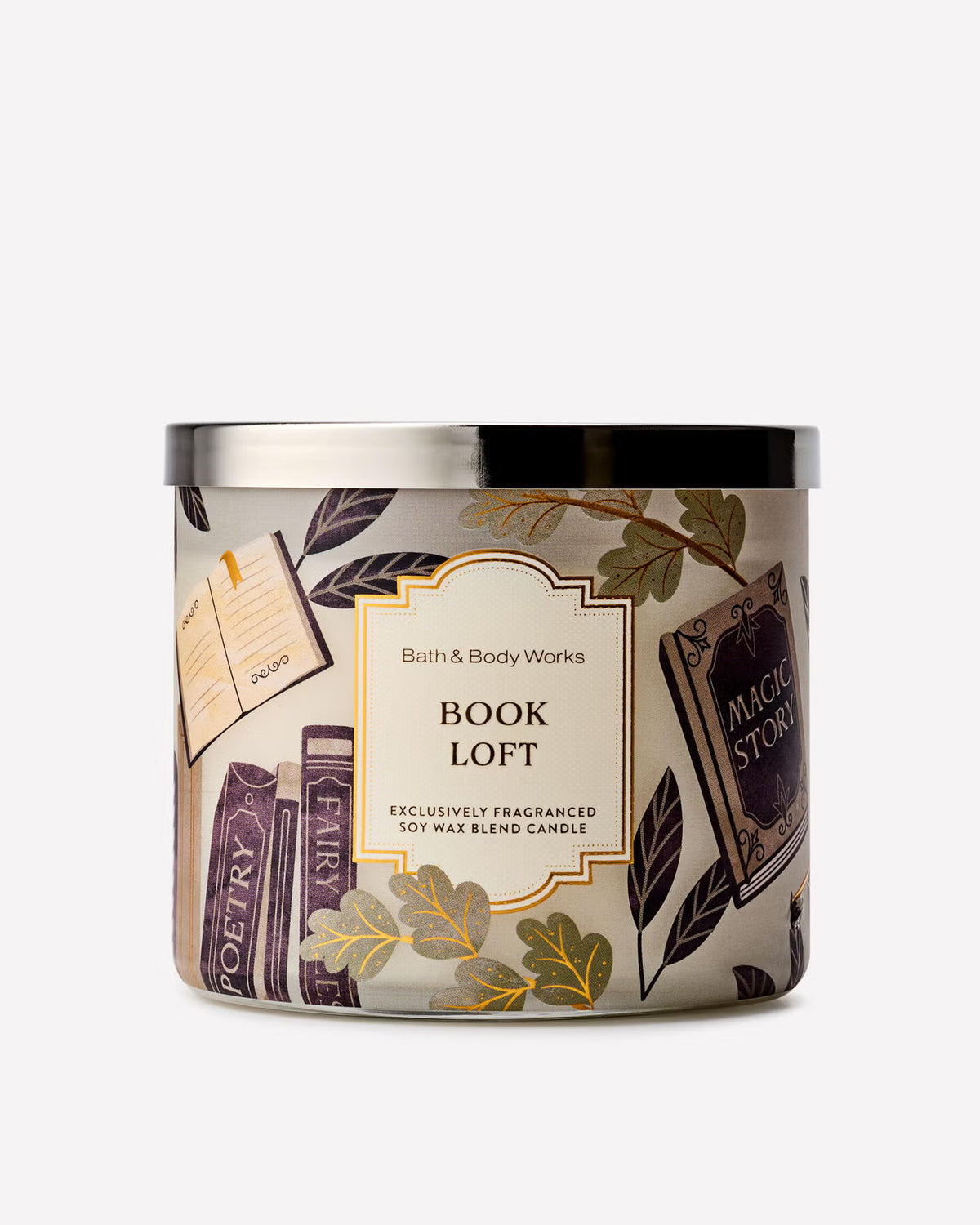 Bath & Body Works Book Loft 3 Wick Candle
