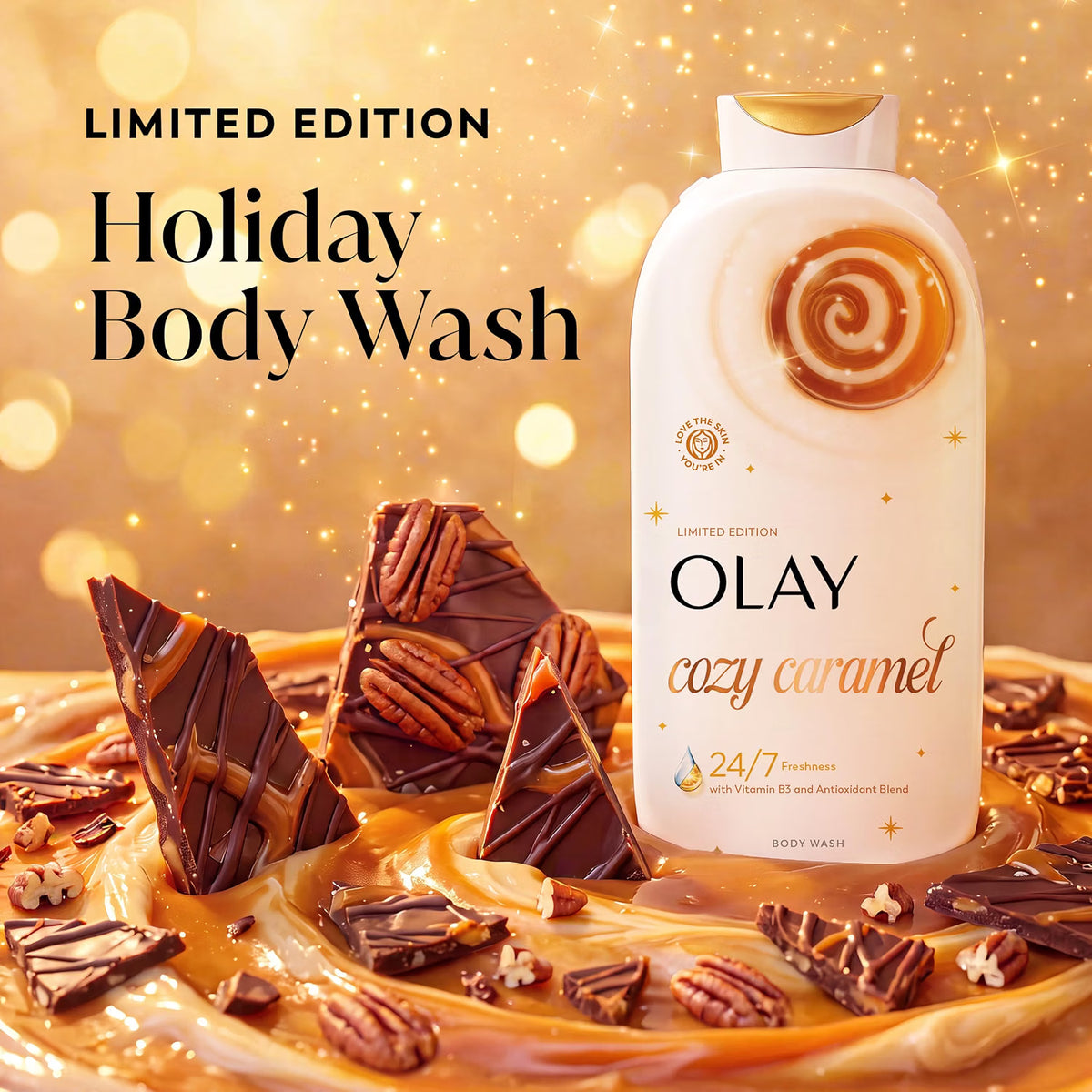 Olay Cozy Caramel Body Wash