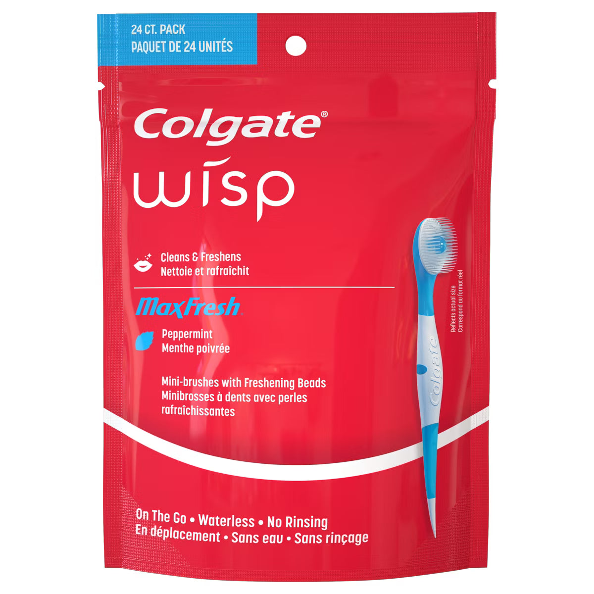 Colegate Wisp Mini Travel Toothbrushes