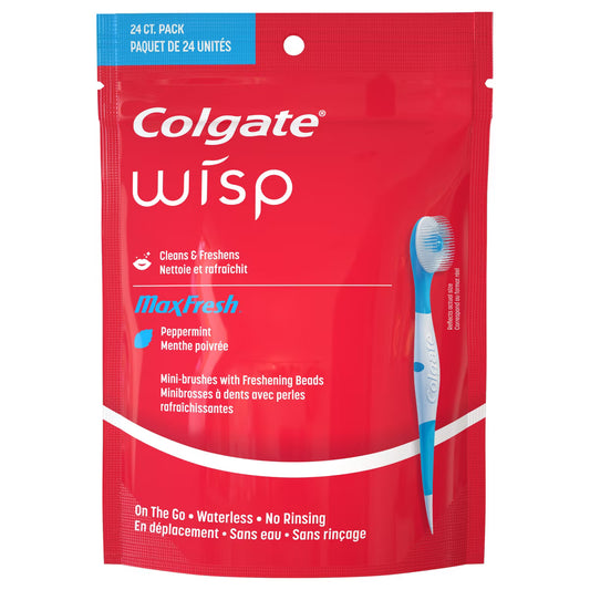 Colegate Wisp Mini Travel Toothbrushes